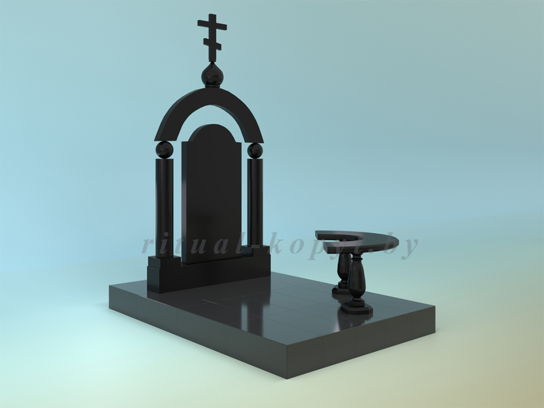 3D моделирование мемориальных комплексов в Копыле